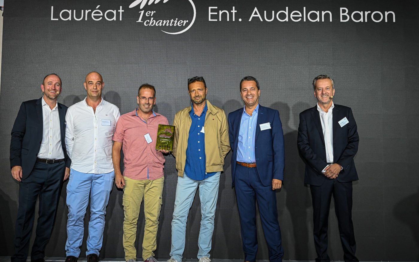 Trophée Aléonard 2023 Lauréat 1er chantier