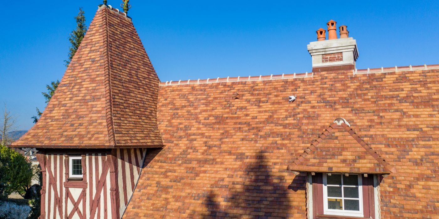 Maison individuelle Pont l'Eveque, tuile Aléonard Esprit Patrimoine