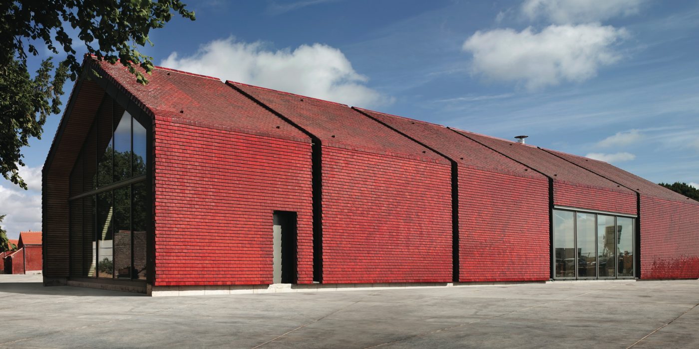 Cité des électriciens Bruay-la-Bussière, tuile Aléonard émaillées