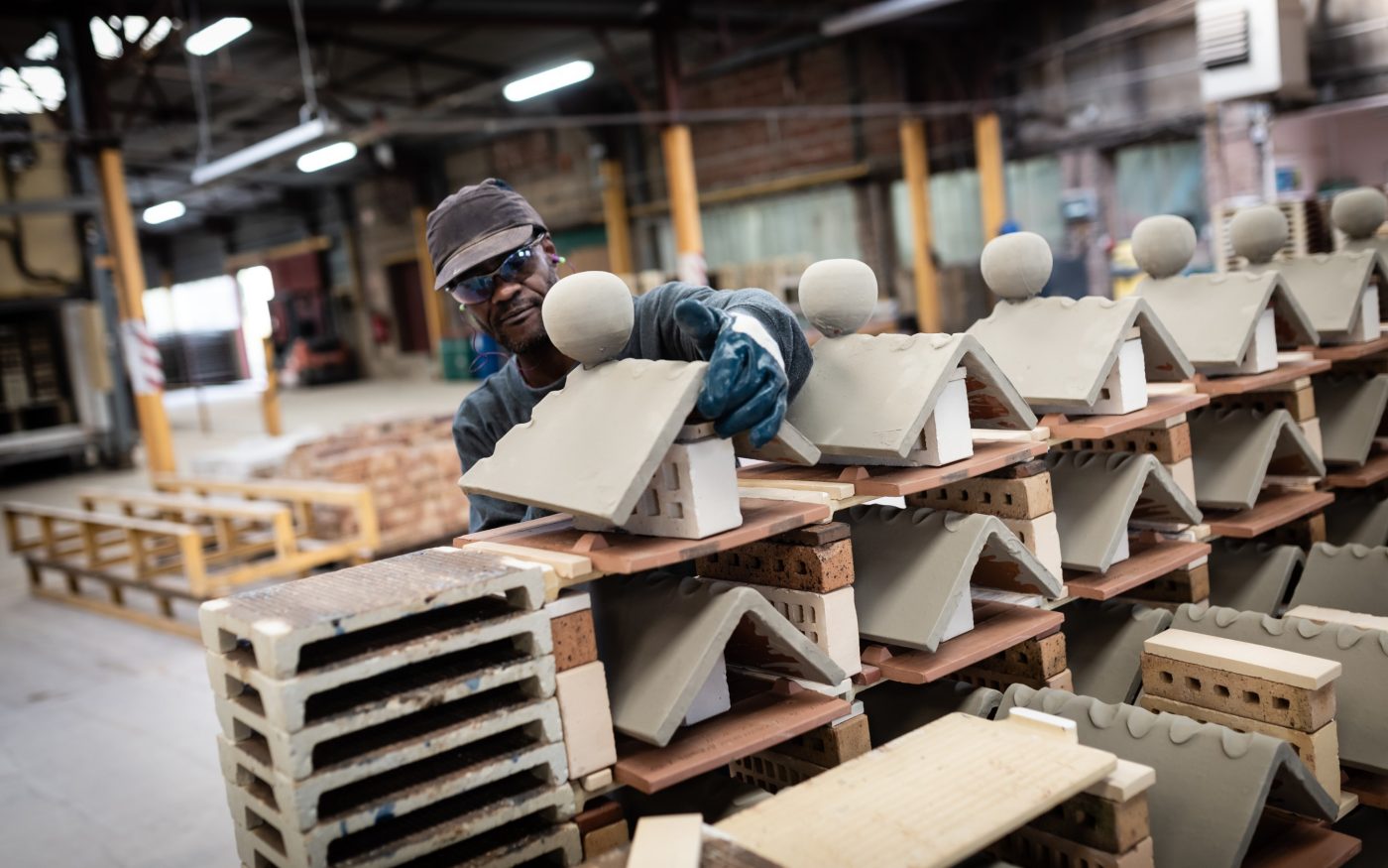 Séchage des accessoires tuiles Aléonard