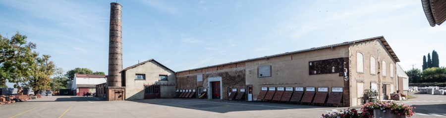 Usine de tuile terre cuite Aléonard à Pontigny