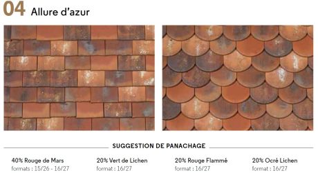 Alliance Suggestion 04 Allure d'azur Tuiles Aléonard