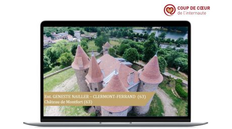 Château de Montfort rénové par l'entreprise Geneste-Nailler