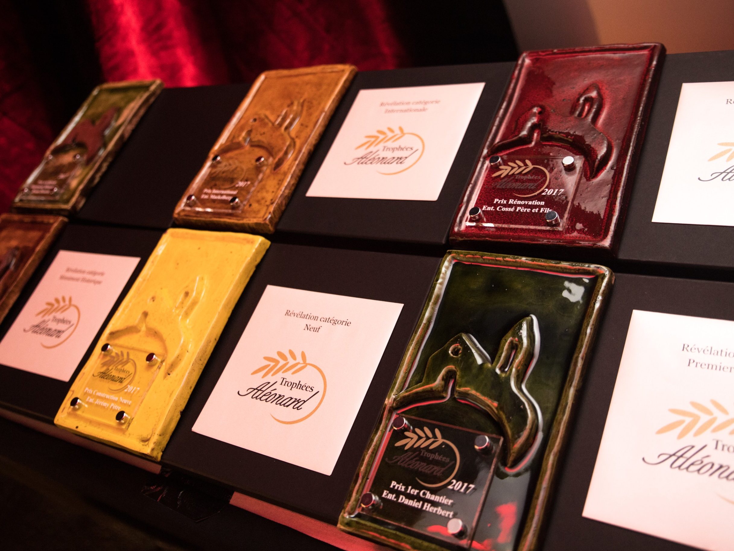 Les tuiles Trophées Aléonard